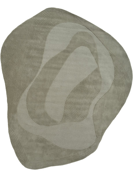 Kindle Poetry gulvtæppe, Green fra Linie Design - 250 x 300 cm. - Jacobsen Plus