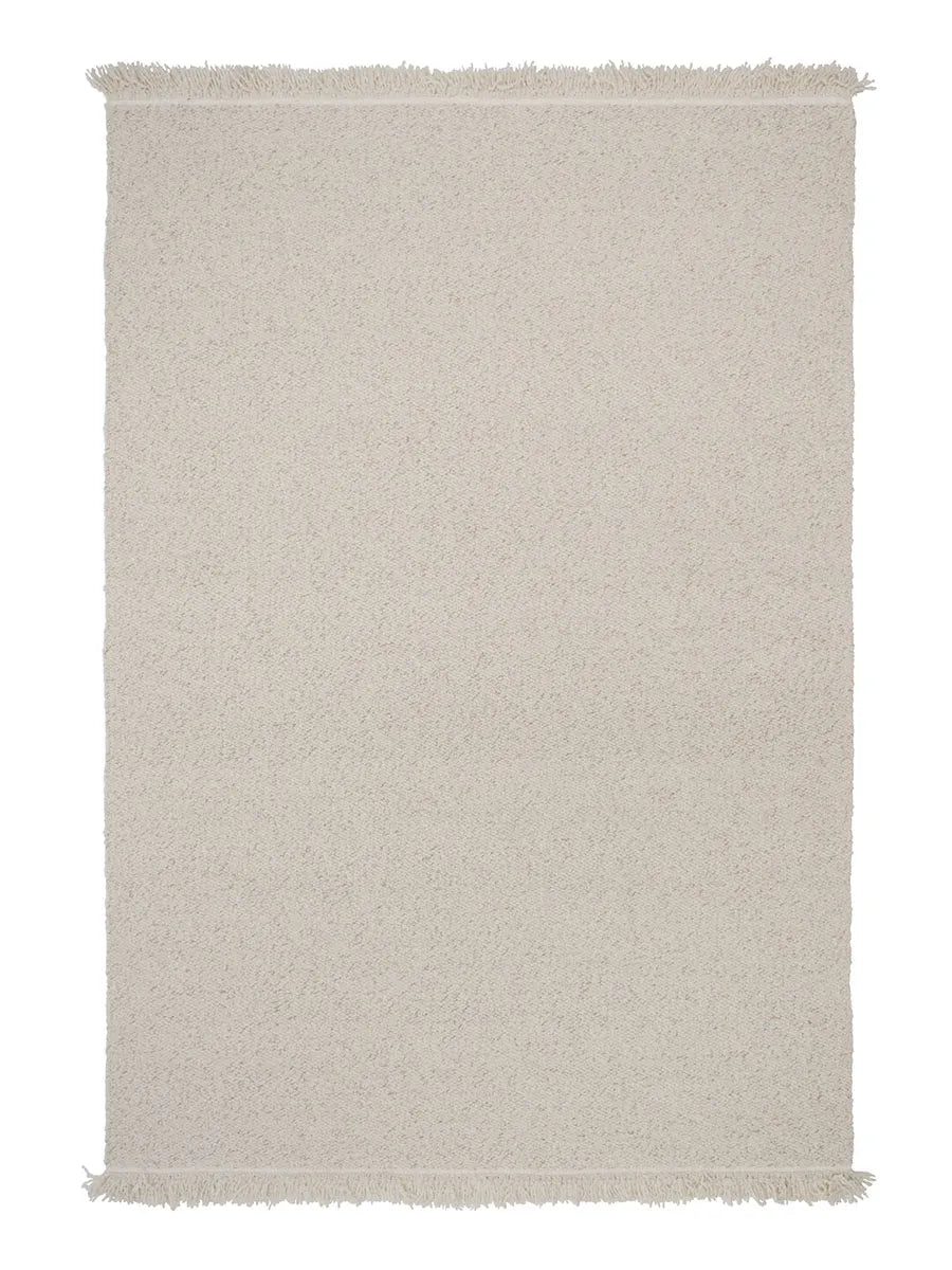Peaceful Parity Tæppe fra Linie Design - White / 140 x 200 cm - Jacobsen Plus