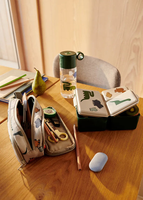 Clemence Bottle 350 ml, Dinosaurs/Mist fra Liewood - 2 - Jacobsen Plus