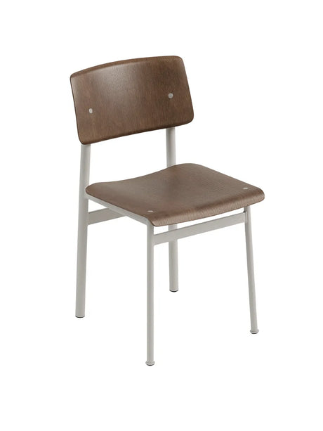 Loft Chair fra Muuto - Dark brown- grey - Jacobsen Plus