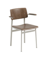 Loft Armchair fra Muuto - Dark brown- grey - Jacobsen Plus