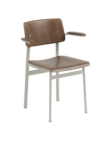Loft Armchair fra Muuto - Dark brown- grey - Jacobsen Plus