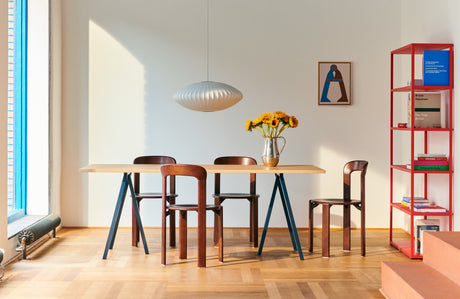 Loop Stand Table, 180 cm fra Hay - Hvid laminat - Jacobsen Plus