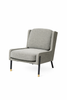 Blink Lounge Chair Melange Nap 111 Sand/gold fra Stellar Works