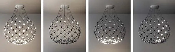 Mesh LED pendel Ø100 fra Luceplan - 7 - Jacobsen Plus