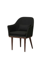 Lunar spisebordsstol, small, valnød, Hallingdal 180 CMHR fra Stellar Works