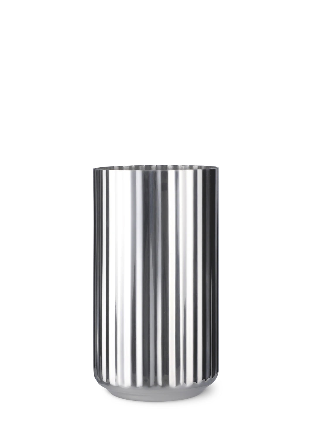 Lyngby Porcelæn Lyngby vase krom, H15,5 cm