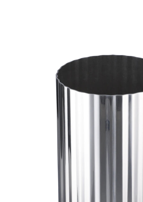 Lyngby Porcelæn - Lyngby vasen, chrome, H15,5 cm - 3 - Jacobsen Plus