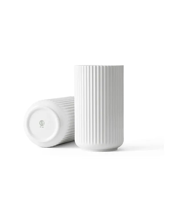 Lyngbyvasen i hvid fra Lyngby Porcelæn