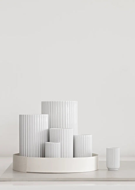 Lyngbyvasen i hvid fra Lyngby Porcelæn - 2 - Jacobsen Plus