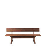 M16 Ermelunden havebænk med ryglæn, Termoask af Børge Mogensen - 8 - Jacobsen Plus