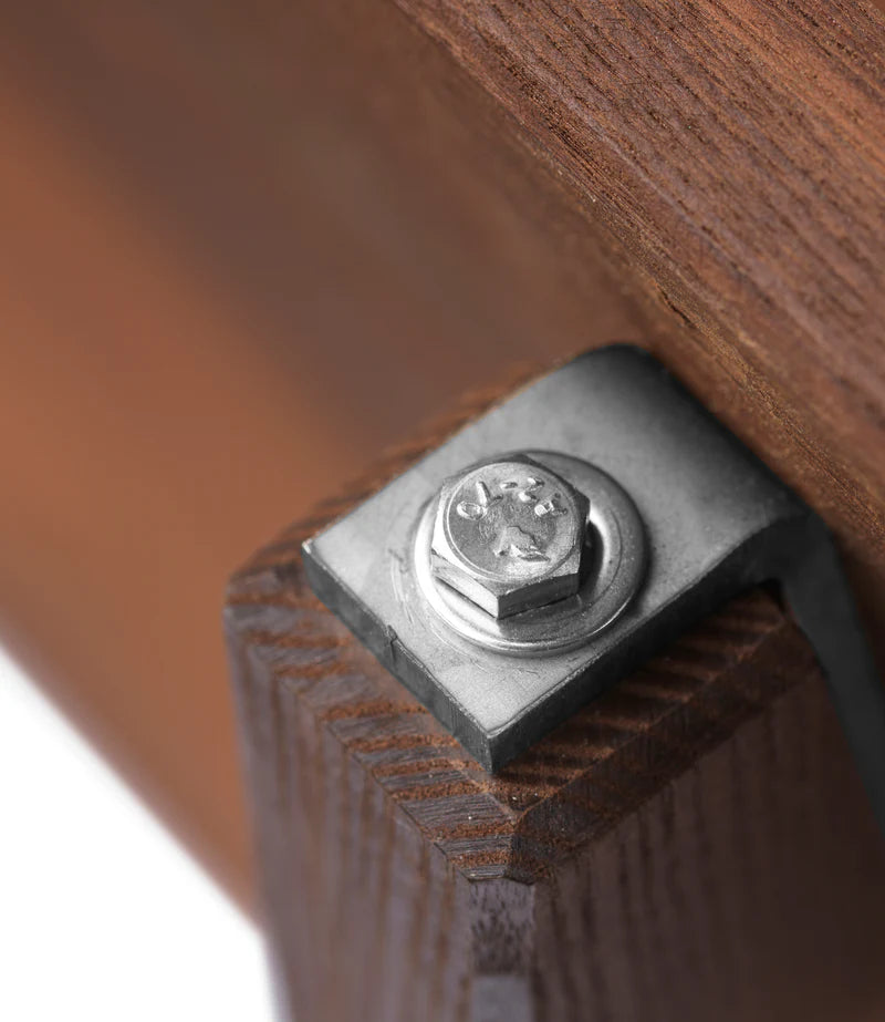 M16 Ermelunden havebænk med ryglæn, Termoask af Børge Mogensen - 6 - Jacobsen Plus