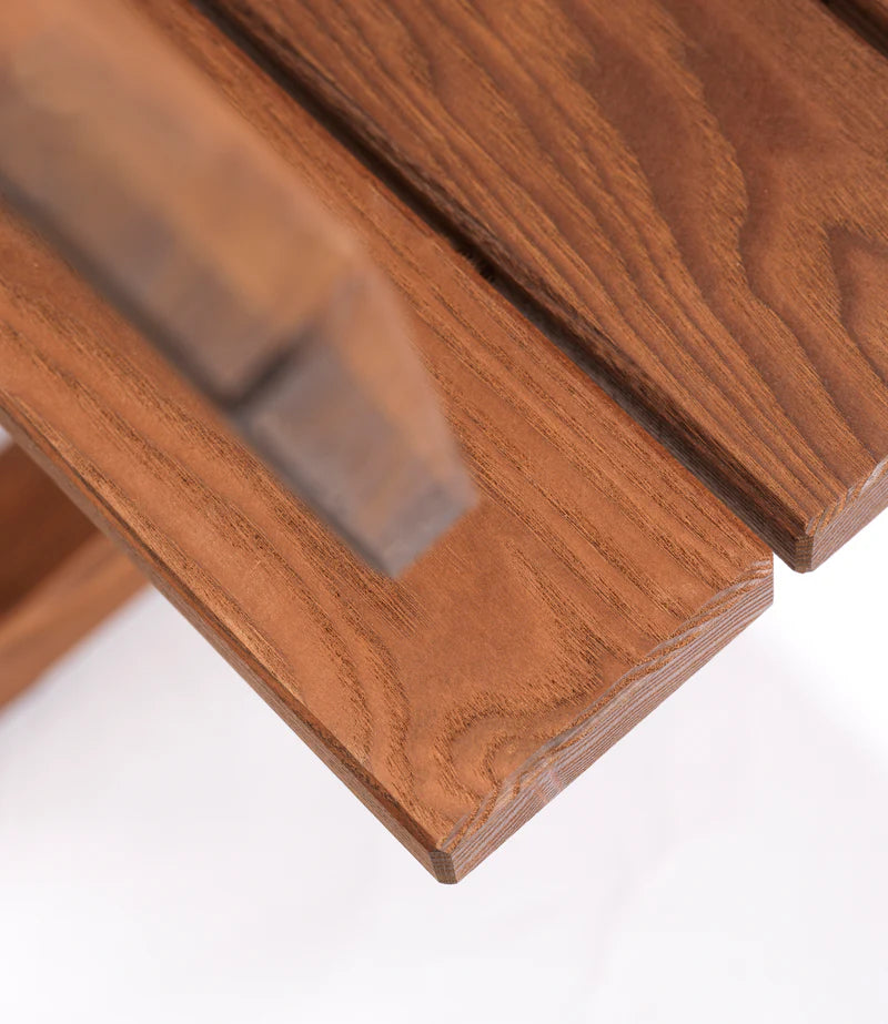 M16 Ermelunden havebænk med ryglæn, Termoask af Børge Mogensen - 7 - Jacobsen Plus