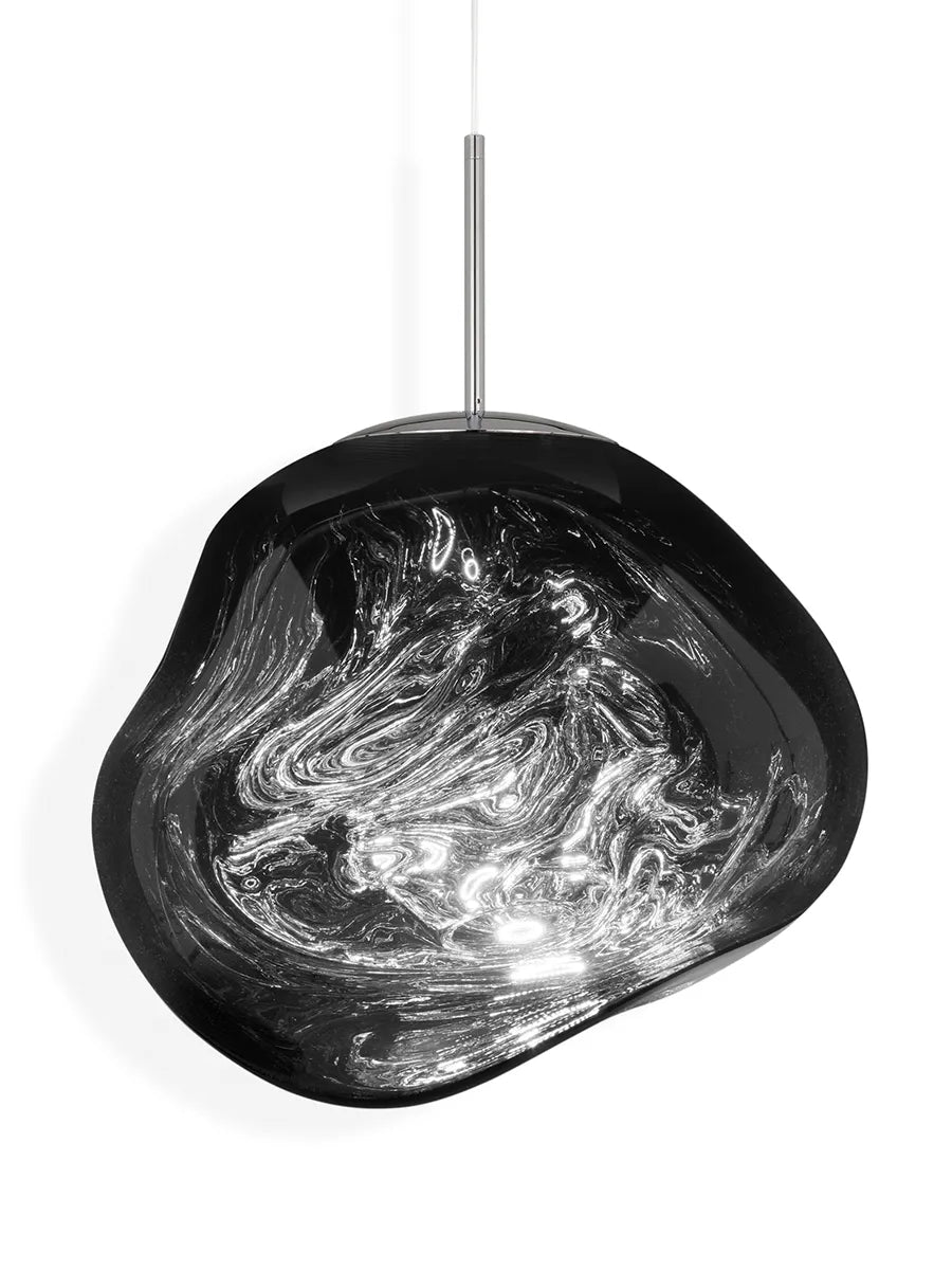 Melt Pendant Silver, 50 cm fra Tom Dixon