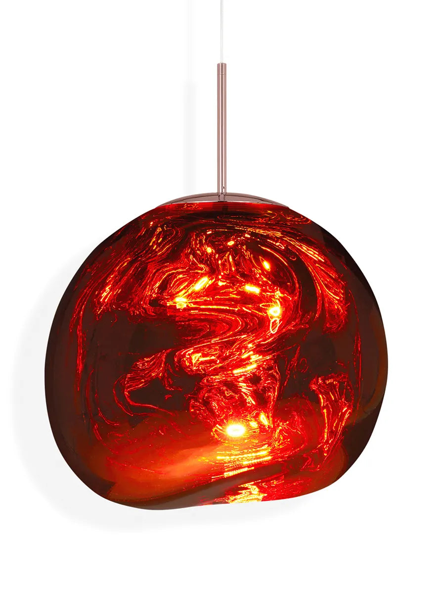 Melt Pendant Copper, 50 cm fra Tom Dixon