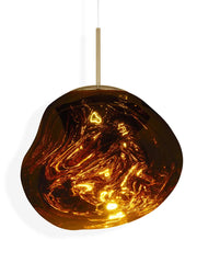 Melt Pendant Gold, 50 cm fra Tom Dixon