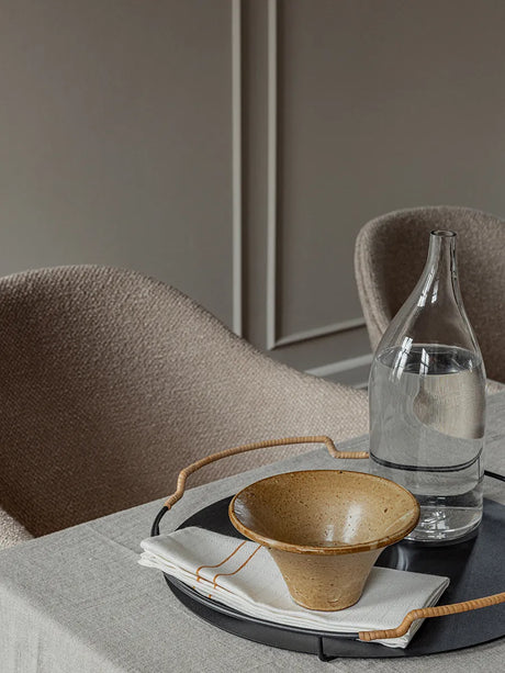 Cressida Napkin fra Audo Copenhagen - Ochre - Jacobsen Plus