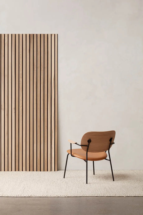 Co Lounge Chair fra Audo Copenhagen - BLACK OAK - DAKAR 0842 - Jacobsen Plus