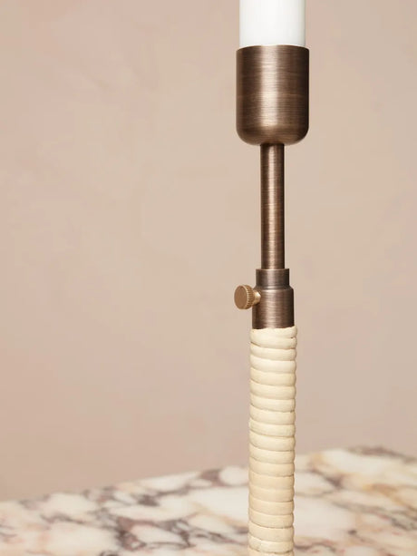 Duca Candle Holder fra Audo Copenhagen - Polished Brass - Jacobsen Plus