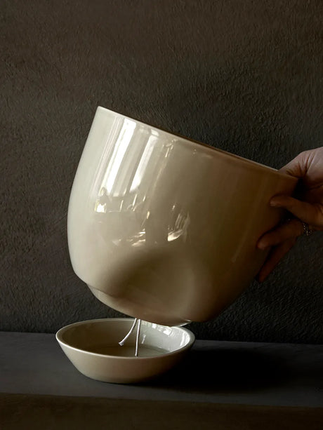 Hydrous Planter, ashen i Ø 20 cm fra Audo Copenhagen - 3 - Jacobsen Plus