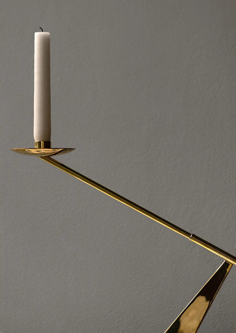 Interconnect Candle Holder, brass fra Audo Copenhagen - 2 - Jacobsen Plus