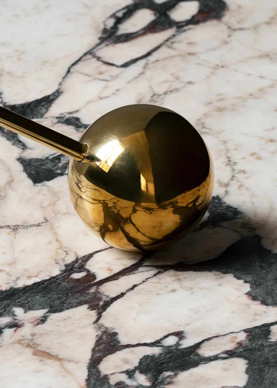 Interconnect Candle Holder, brass fra Audo Copenhagen
