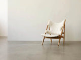 Knitting Lounge Chair, Sheepskin fra Audo Copenhagen - 10 - Jacobsen Plus