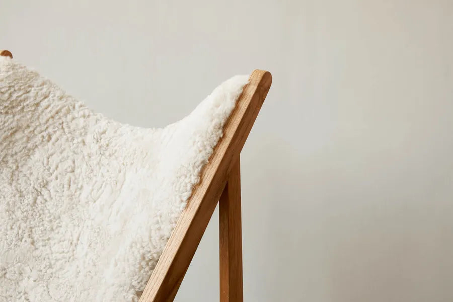 Knitting Lounge Chair, Sheepskin fra Audo Copenhagen - 11 - Jacobsen Plus