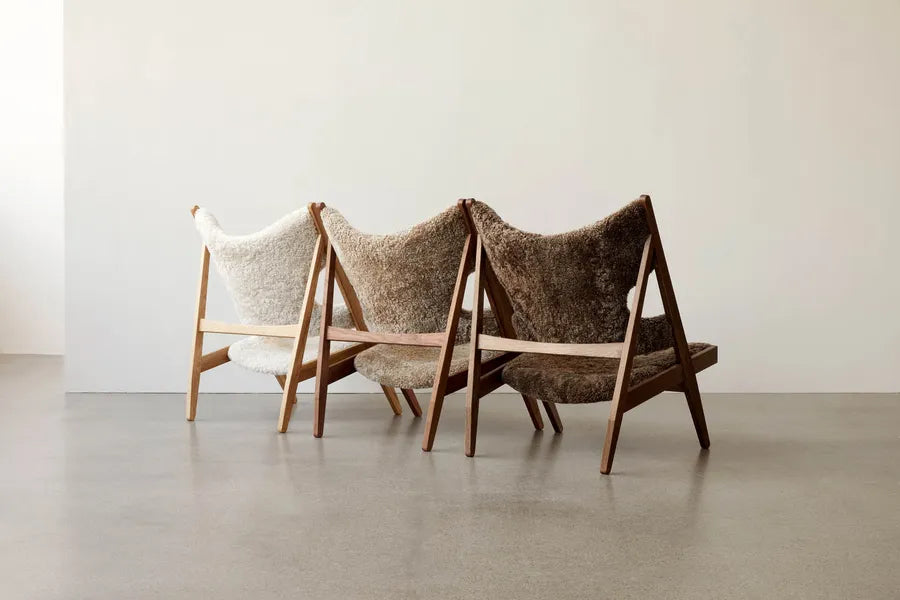 Knitting Lounge Chair, Sheepskin fra Audo Copenhagen - 5 - Jacobsen Plus
