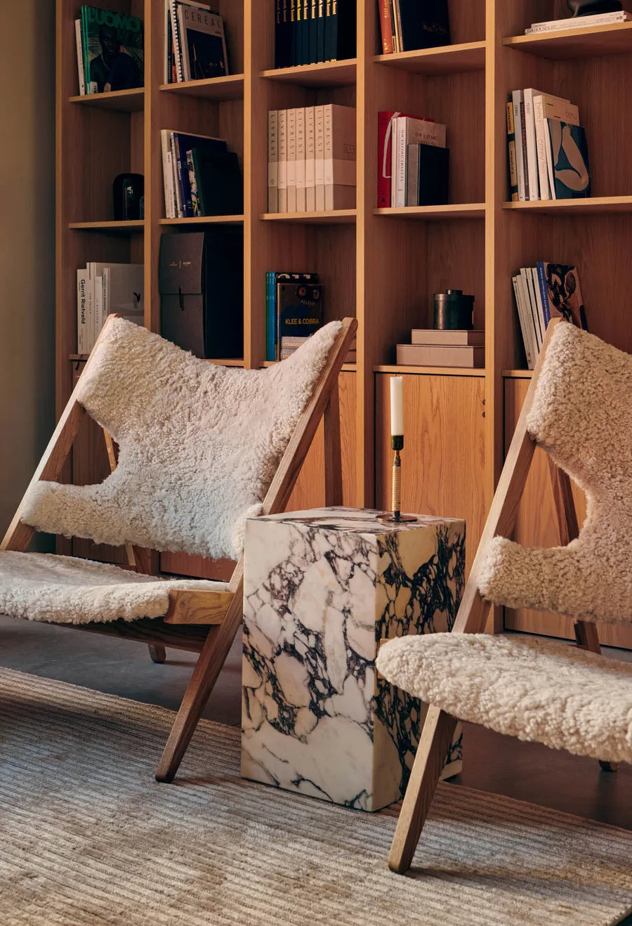 Knitting Lounge Chair, Sheepskin fra Audo Copenhagen - 9 - Jacobsen Plus