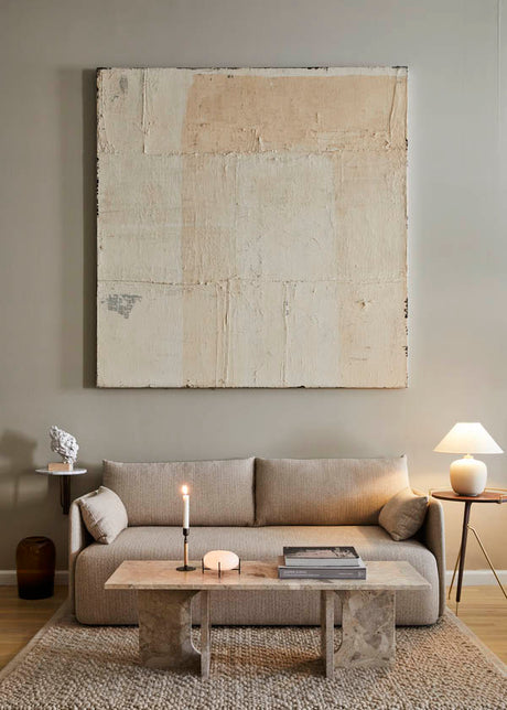 Androgyne Lounge Table, stone/marble fra Audo Copenhagen - Kunis Breccia - Jacobsen Plus