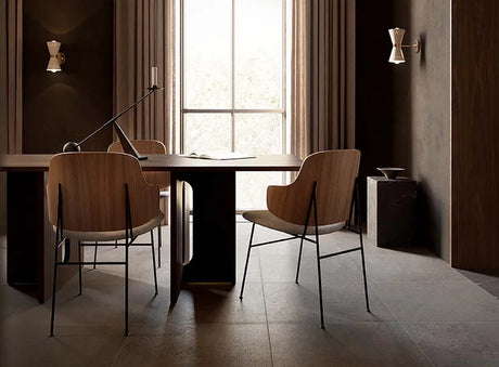 The Penguin Dining Chair, polstret fra Audo Copenhagen - 1 - Jacobsen Plus