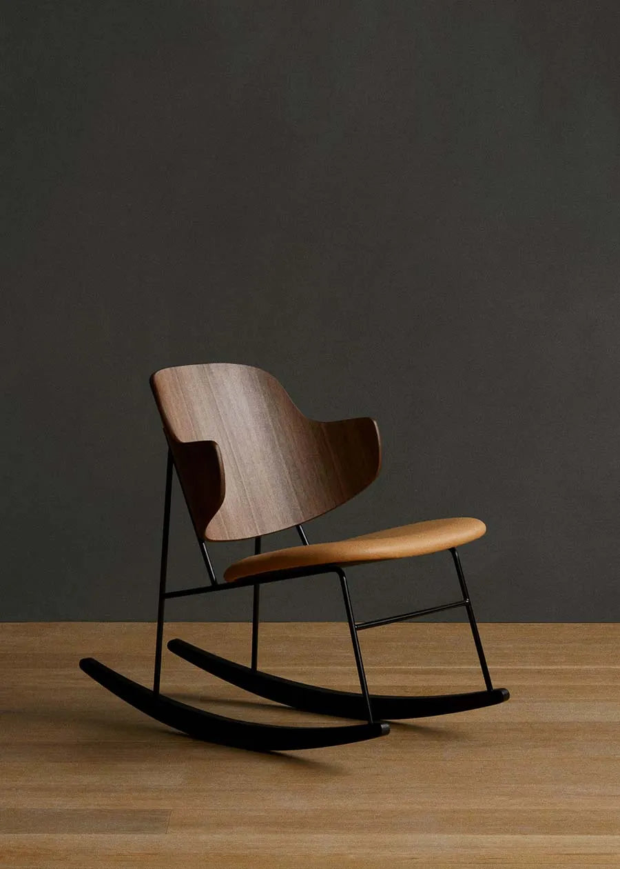 The Penguin Rocking Chair, Læder fra Audo Copenhagen - 1 - Jacobsen Plus