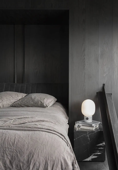 JWDA Bordlampe, hvid marmor fra Audo Copenhagen - 4 - Jacobsen Plus