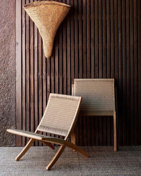 Cuba Stolen med Papirgarn fra Carl Hansen & Søn