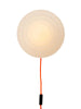Whipped Wall Lamp, luminous orange fra LEO Objects