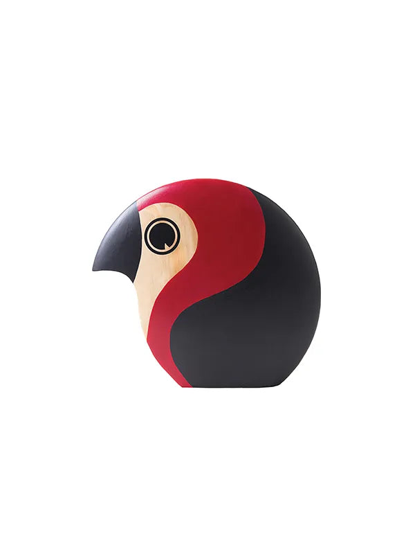 Discus fugle af Hans Bølling - Rød - Stor - Jacobsen Plus