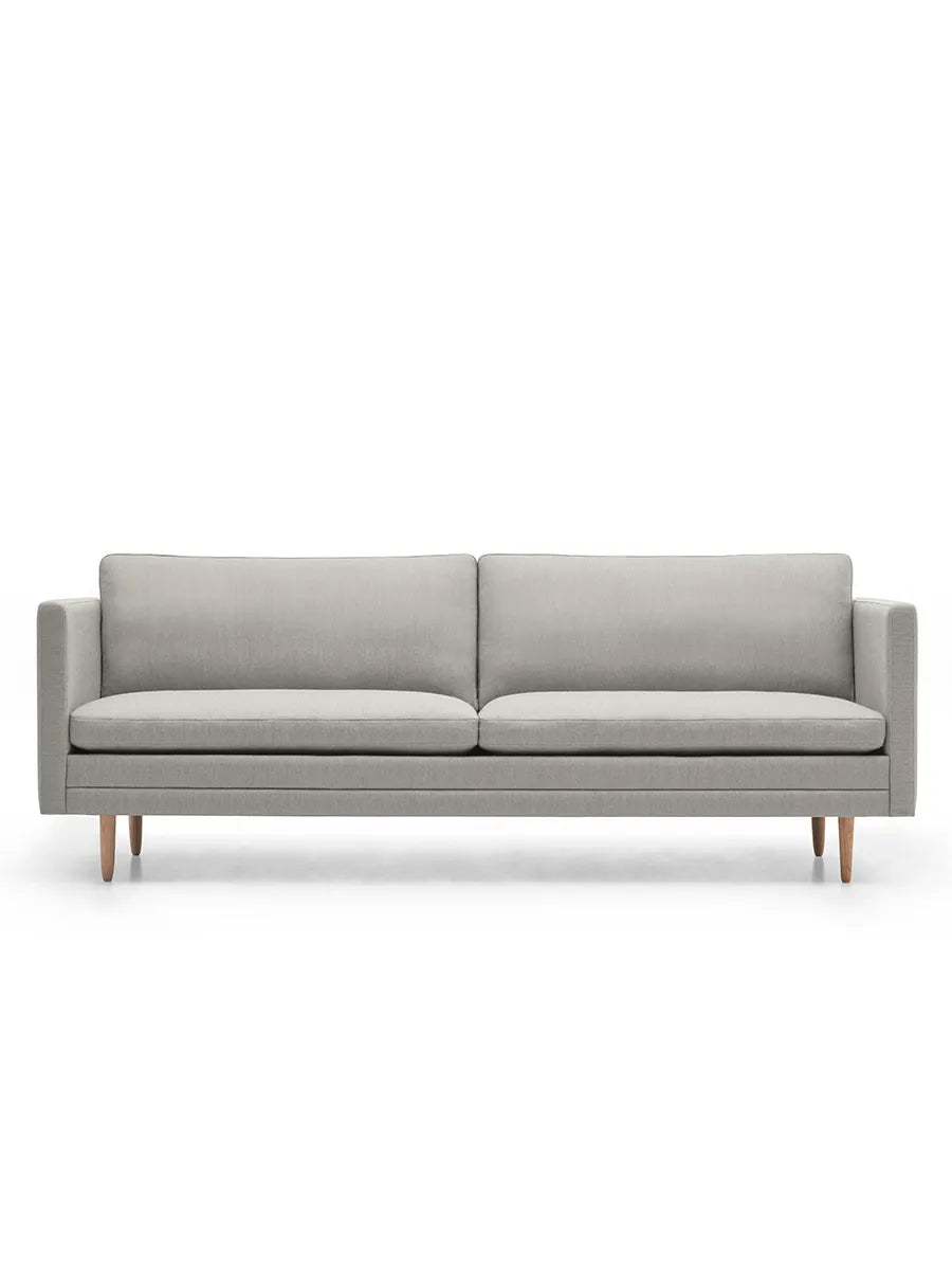 MH2614/MH2615 sofa, mood fra Mogens Hansen - 2 pers. sofa / Mood 1101 / Coneslim eg - Jacobsen Plus