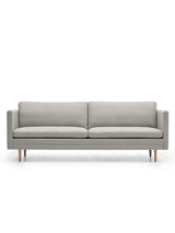 MH2614/MH2615 sofa, mood fra Mogens Hansen - 2 pers. sofa / Mood 1101 / Coneslim eg - Jacobsen Plus