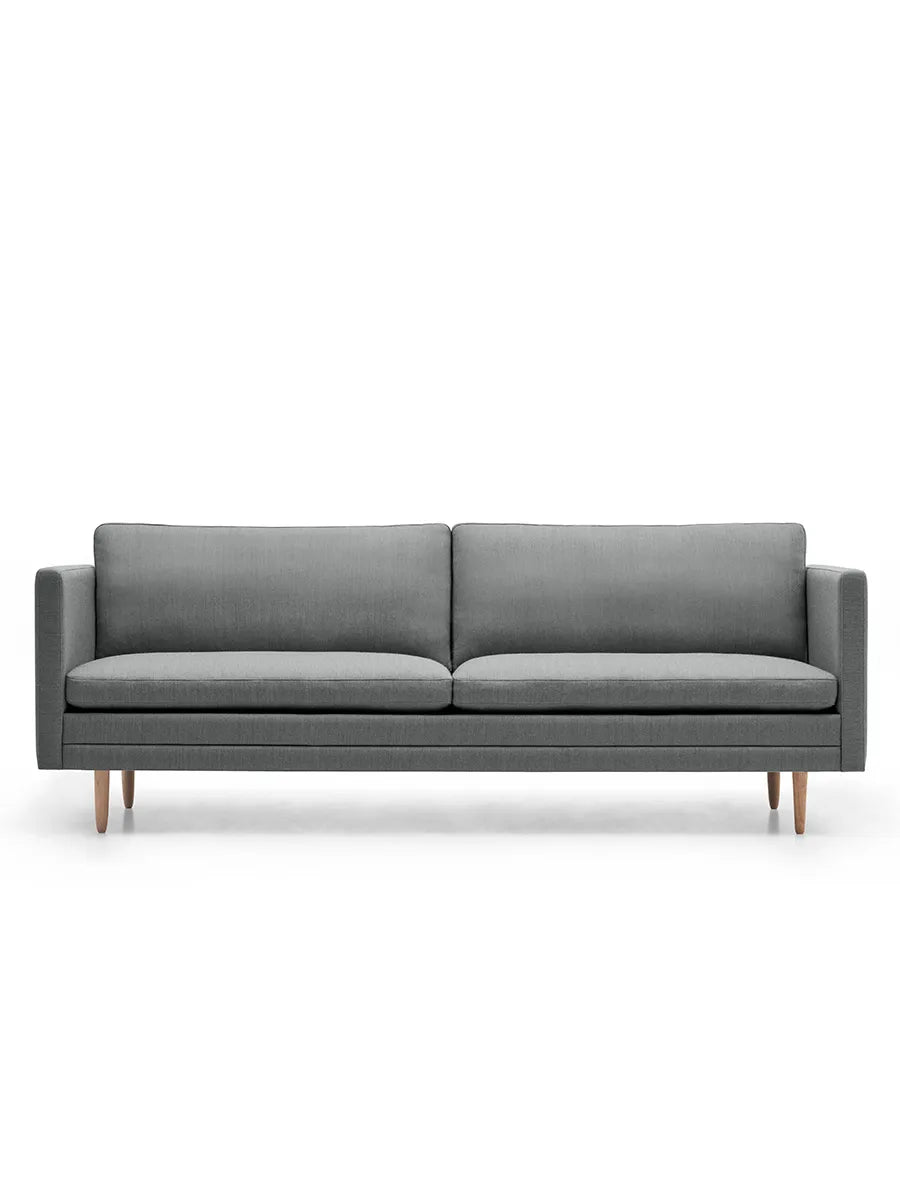 MH2614/MH2615 sofa, mood fra Mogens Hansen - Coneslim eg / 2 pers. sofa / Mood 1102 - Jacobsen Plus