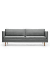 MH2614/MH2615 sofa, mood fra Mogens Hansen - Coneslim eg / 2 pers. sofa / Mood 1102 - Jacobsen Plus