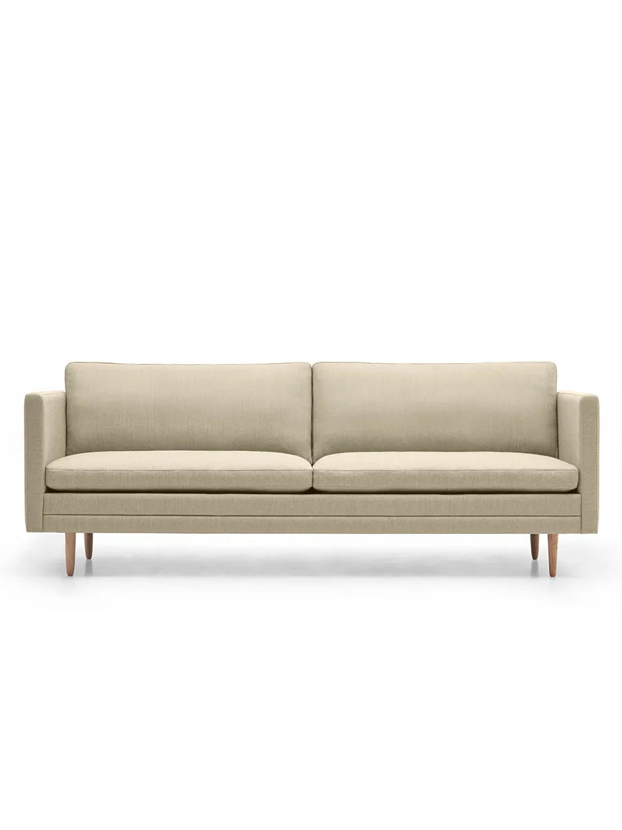MH2614/MH2615 sofa, mood fra Mogens Hansen - Coneslim eg / 2 pers. sofa / Mood 1104 - Jacobsen Plus