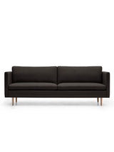 MH2614/MH2615 sofa, mood fra Mogens Hansen - Coneslim eg / 2 pers. sofa / Mood 2102 - Jacobsen Plus