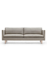 MH2614/MH2615 sofa, mood fra Mogens Hansen - Coneslim eg / 2 pers. sofa / Mood 3101 - Jacobsen Plus