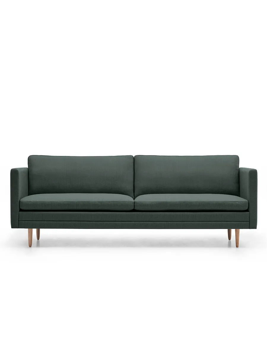 MH2614/MH2615 sofa, mood fra Mogens Hansen - Coneslim eg / 2 pers. sofa / Mood 5105 - Jacobsen Plus