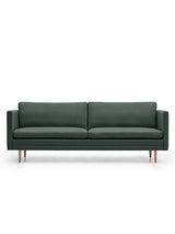 MH2614/MH2615 sofa, mood fra Mogens Hansen - Coneslim eg / 2 pers. sofa / Mood 5105 - Jacobsen Plus