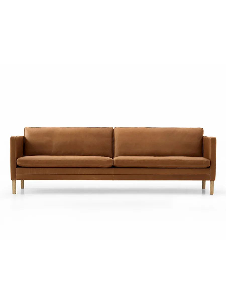 MH2614/MH2615 sofa, Frej læder fra Mogens Hansen - 4 pers. sofa, 2 delt - Jacobsen Plus