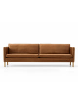 MH2614/MH2615 sofa, Frej læder fra Mogens Hansen - 4 pers. sofa, 2 delt - Jacobsen Plus
