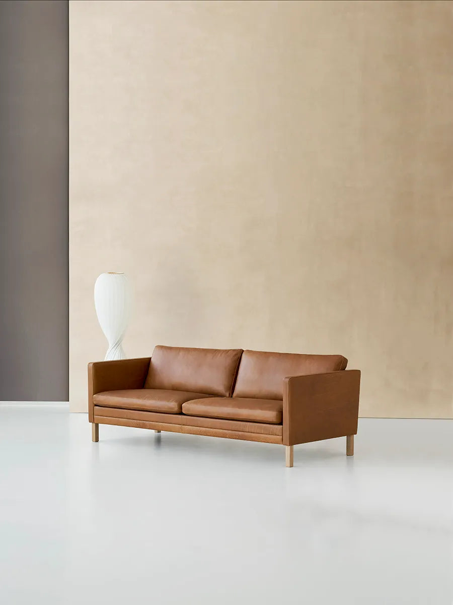 MH2614/MH2615 sofa, Frej læder fra Mogens Hansen