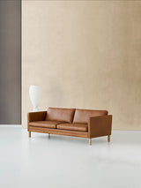 MH2614/MH2615 sofa, Frej læder fra Mogens Hansen - 2 - Jacobsen Plus